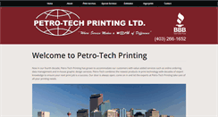 Desktop Screenshot of petro-tech.ca